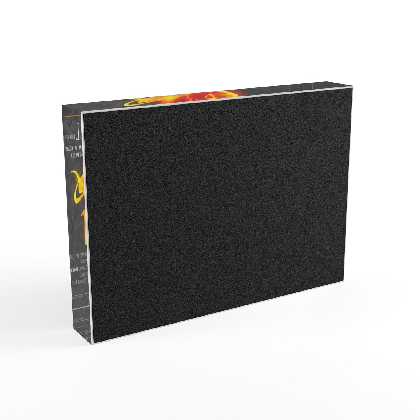Acrylic Spell Block - FIREBALL - Dungeon Deep