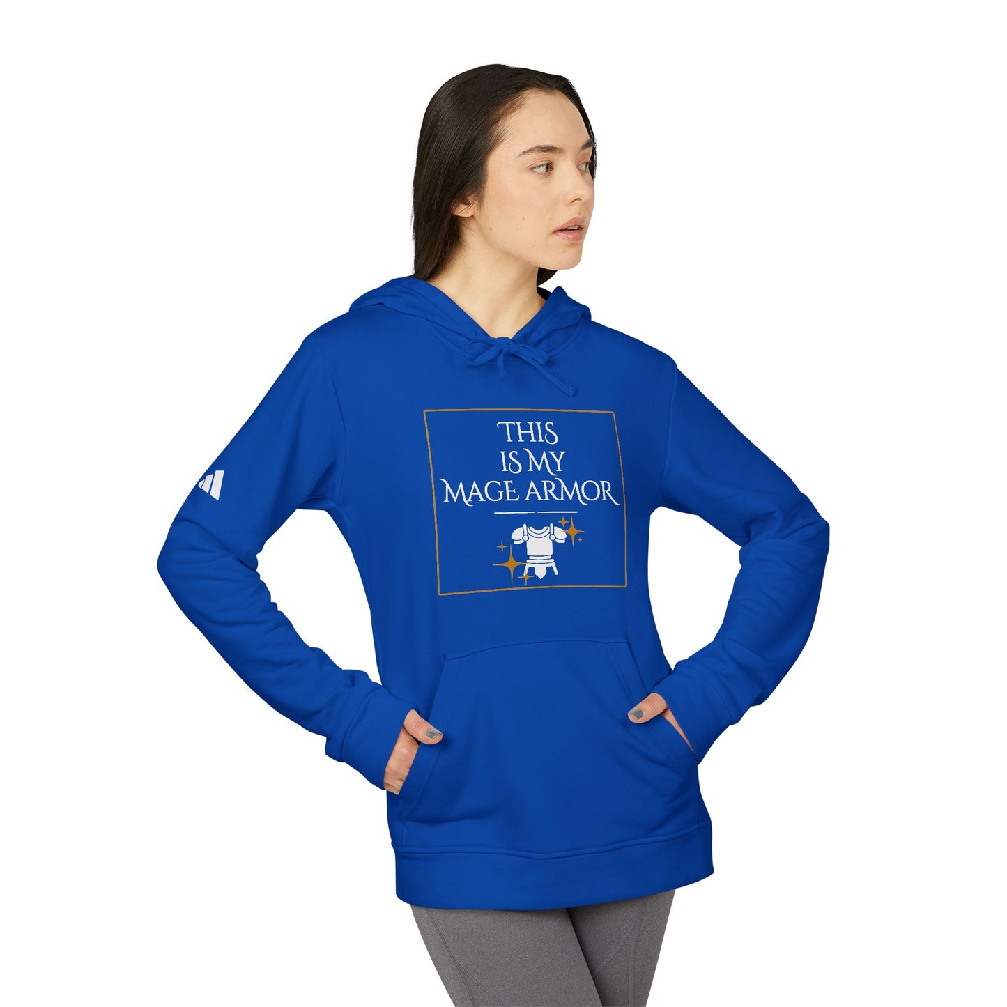 Fleece Hoodie - This is My Mage Armor