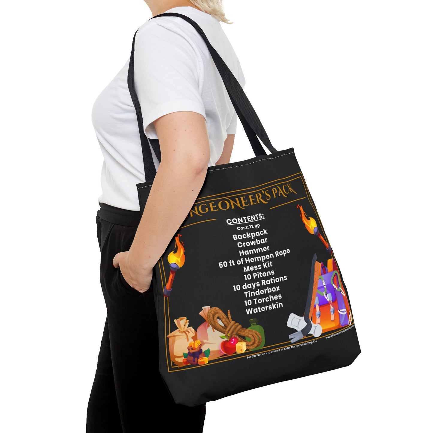 Tote Bag - Dungeoneer's Pack, 5e 2014