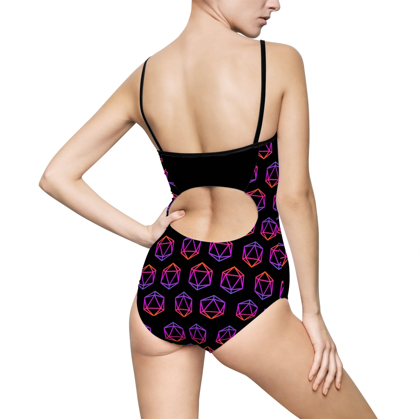 D20 Strappy One Piece Swimsuit