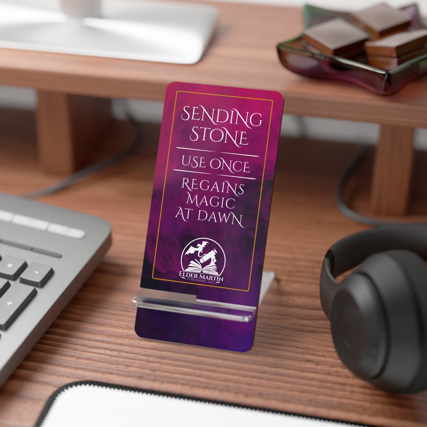 Sending Stone Smartphone Display Stand - Magic Mists