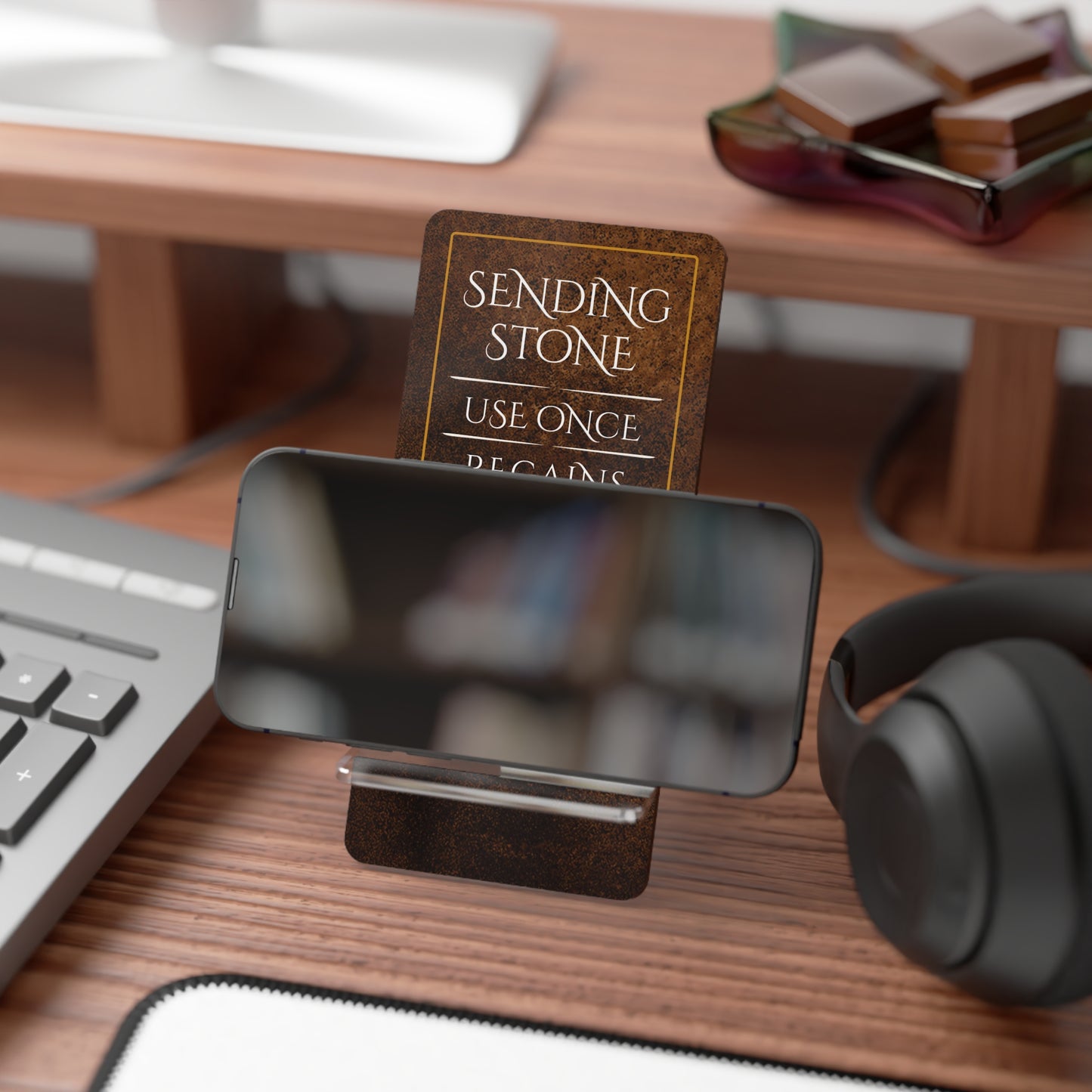 Sending Stone Smartphone Display Stand - Crafter's Copper