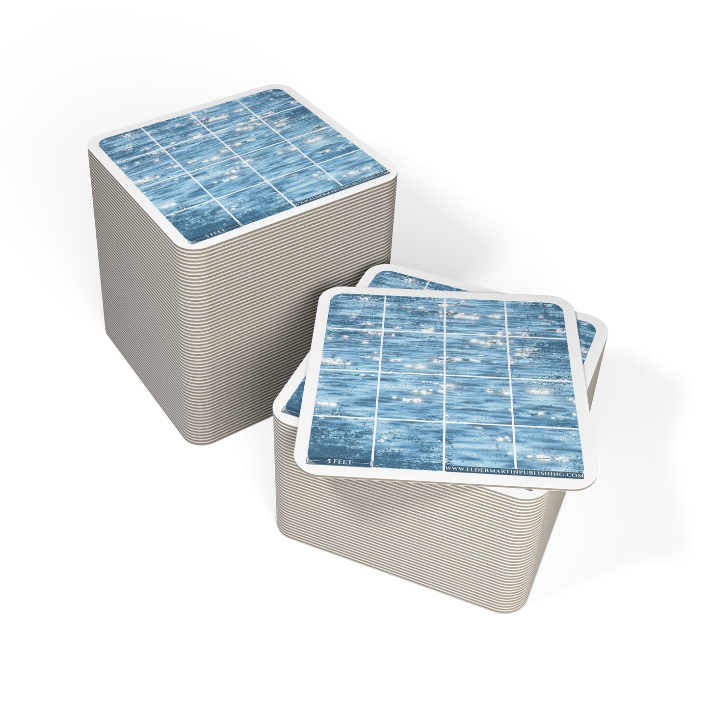 Disposable Dungeon Tiles - Set of 50/100 - Water