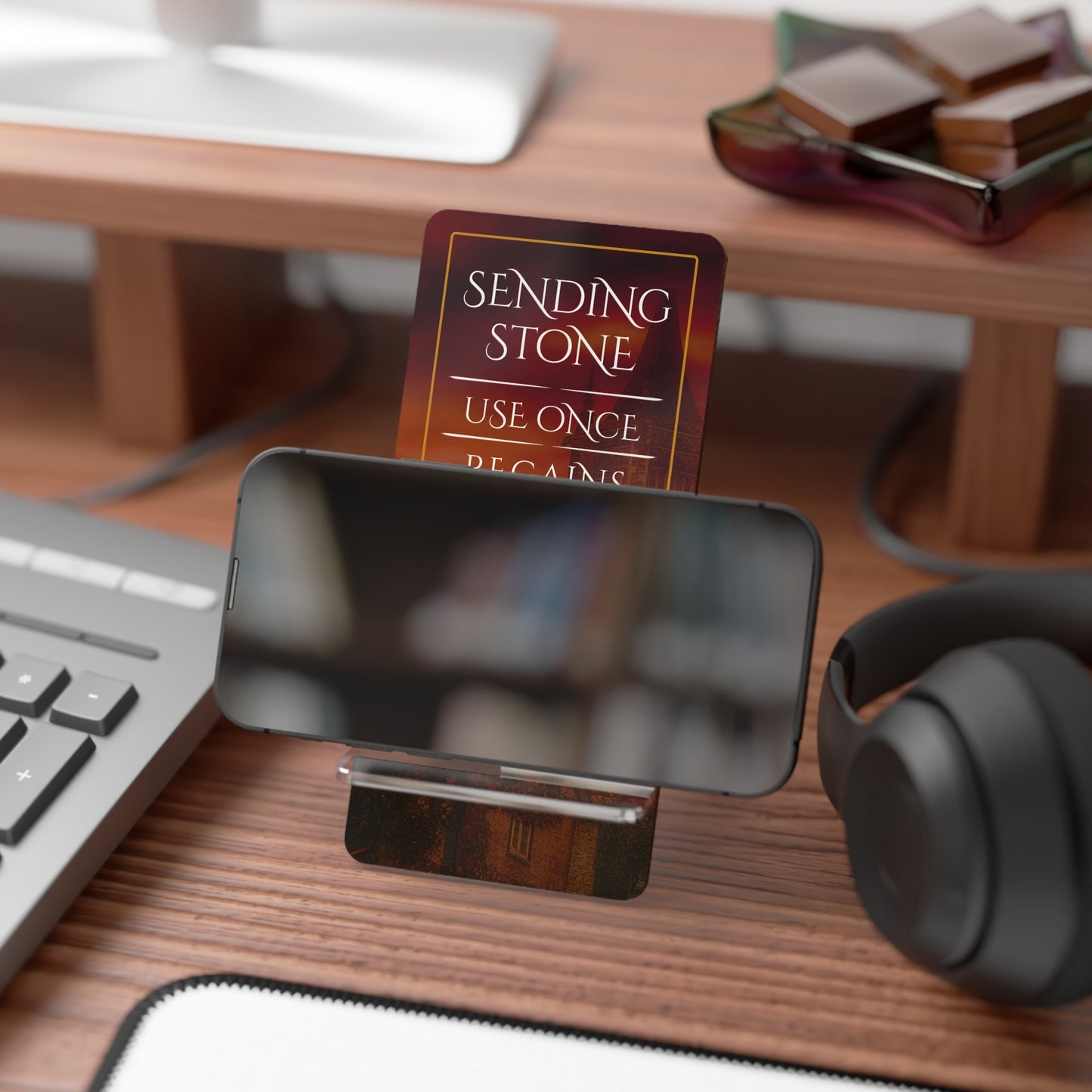 Sending Stone Smartphone Display Stand - Vampire Village