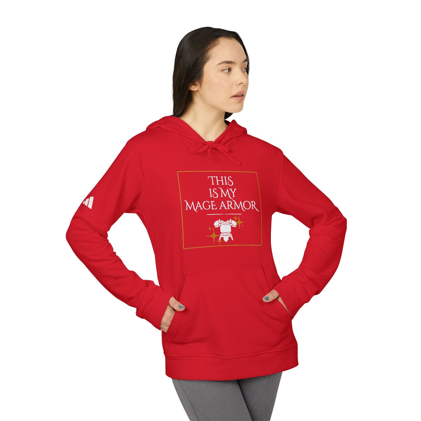 Fleece Hoodie - This is My Mage Armor