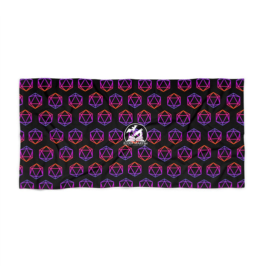 D20 Beach Towel