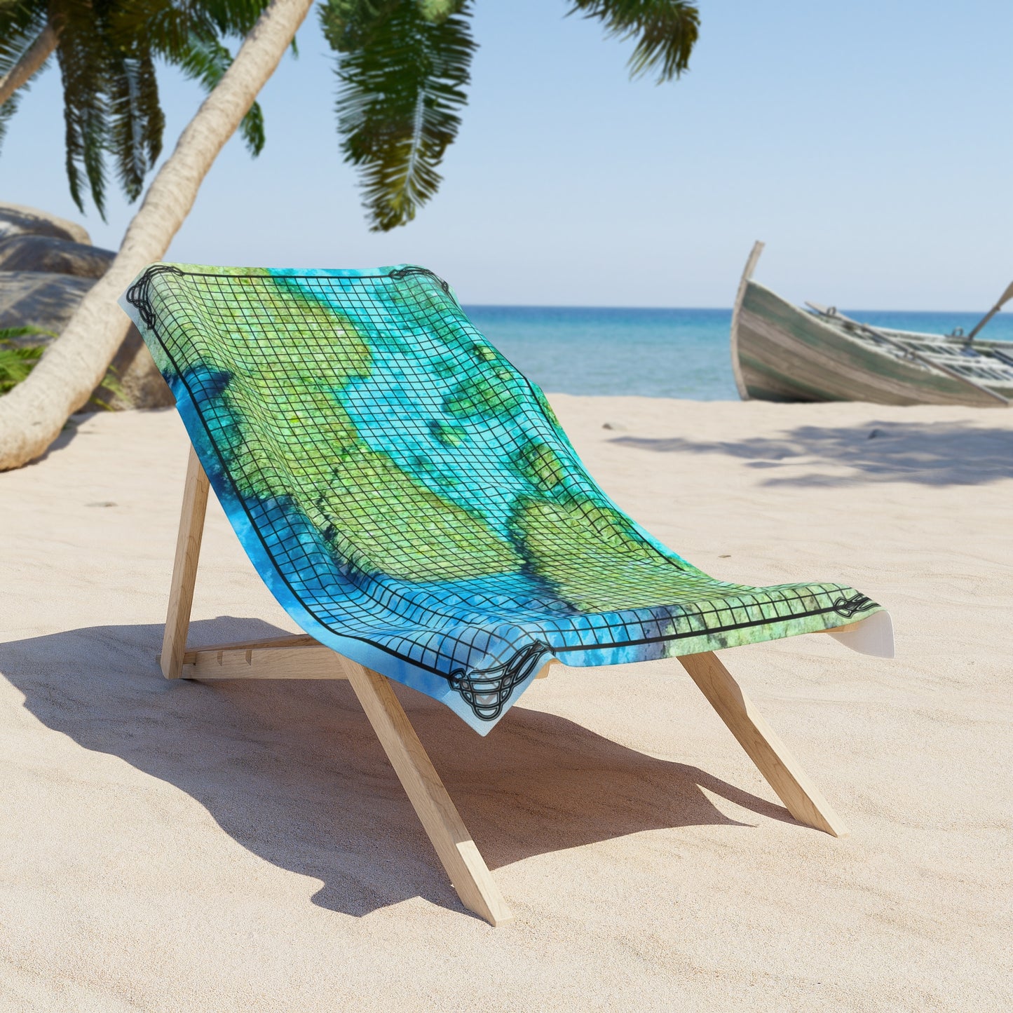 Table Top Terrain Beach Towel, Islands