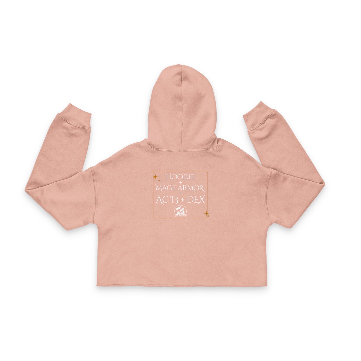Cropped Hoodie - This is My Mage Armor