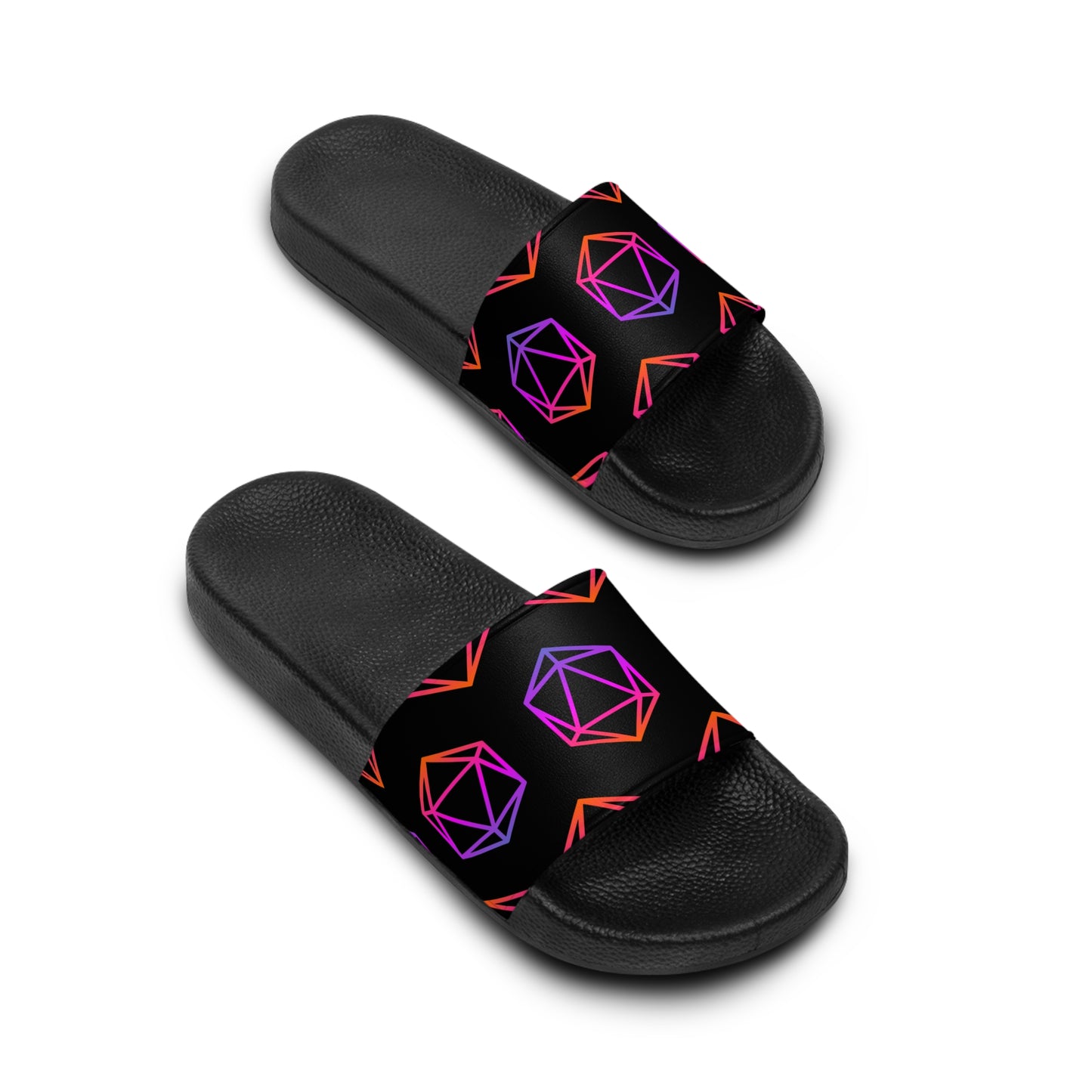 D20 Slide Sandals, womens
