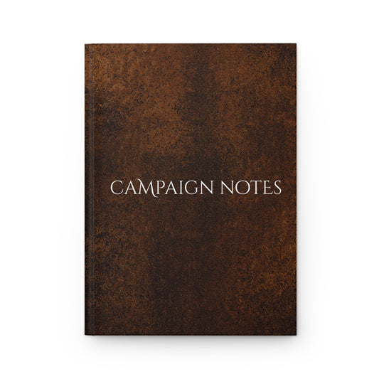 Campaign Notebook, Hardcover Journal, lined - Crafter's Copper