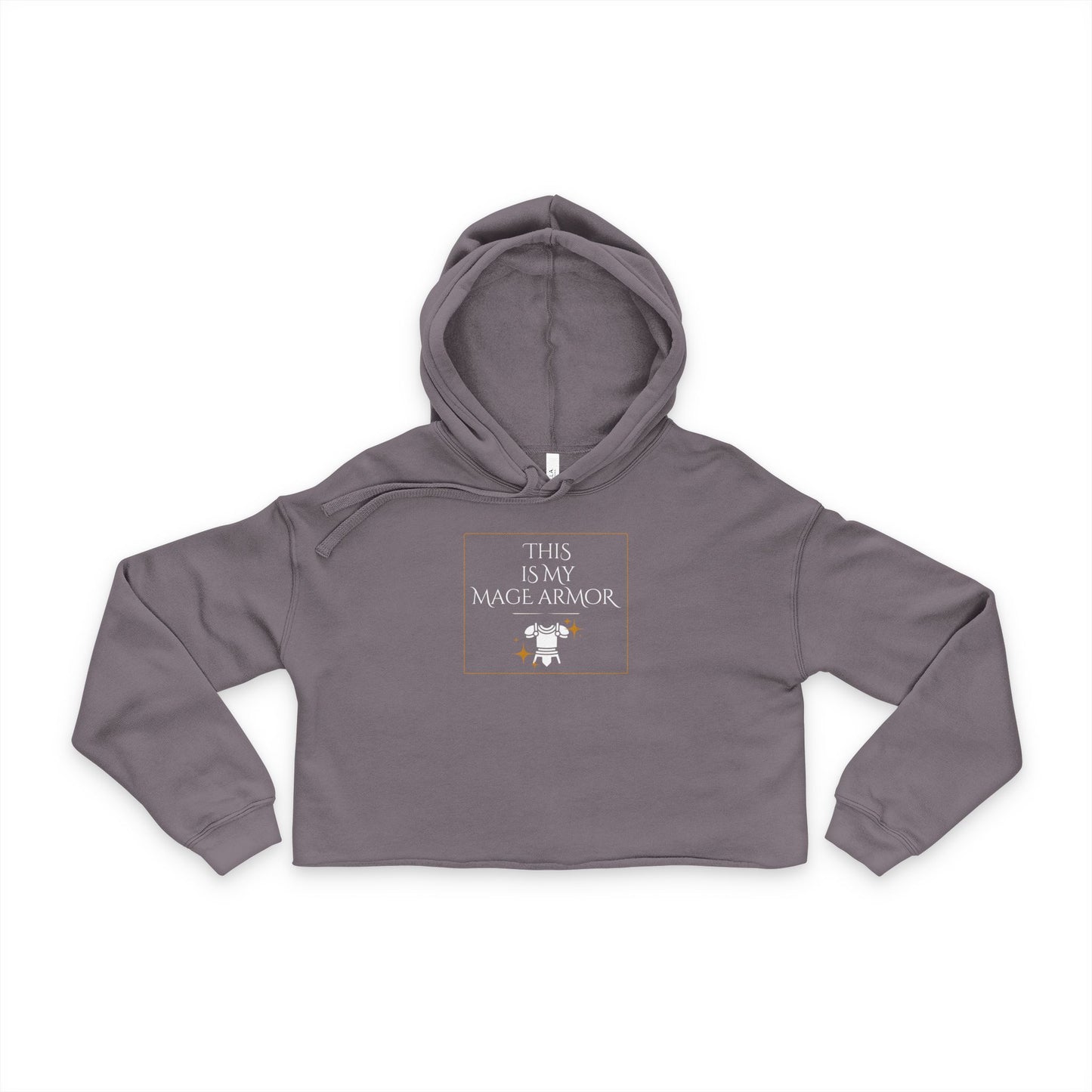 Cropped Hoodie - This is My Mage Armor