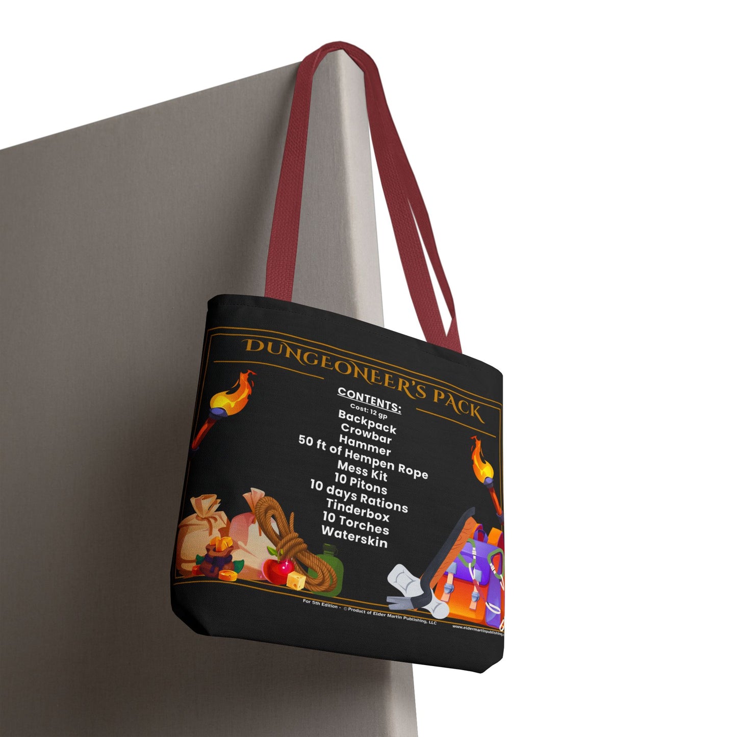 Tote Bag - Dungeoneer's Pack, 5e 2014