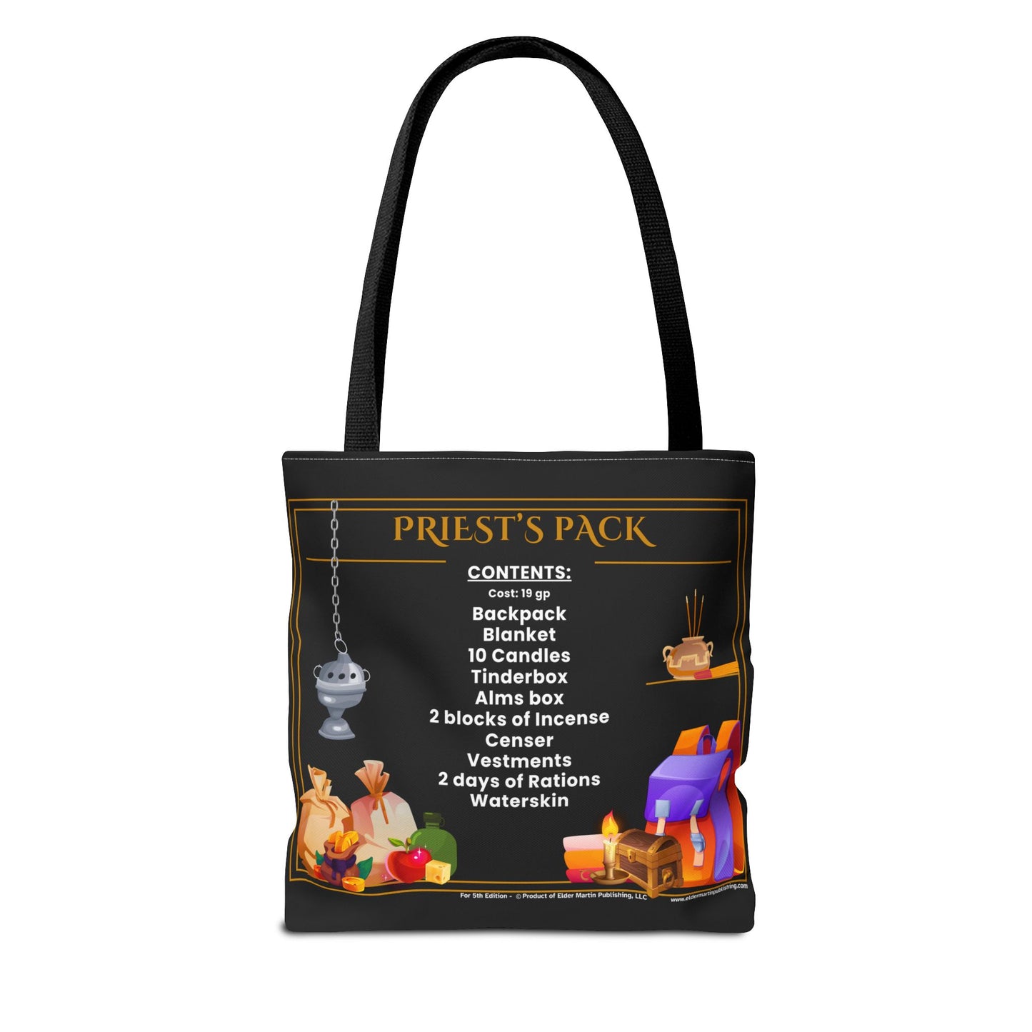 Tote Bag - Priest's Pack, 5e 2014