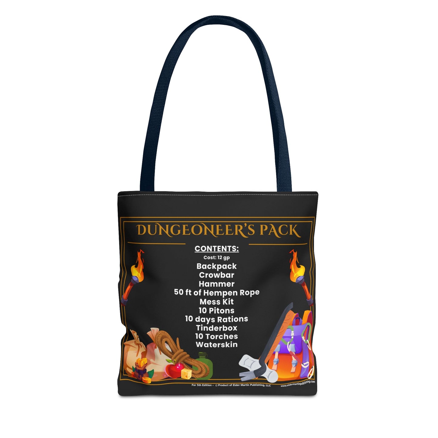 Tote Bag - Dungeoneer's Pack, 5e 2014