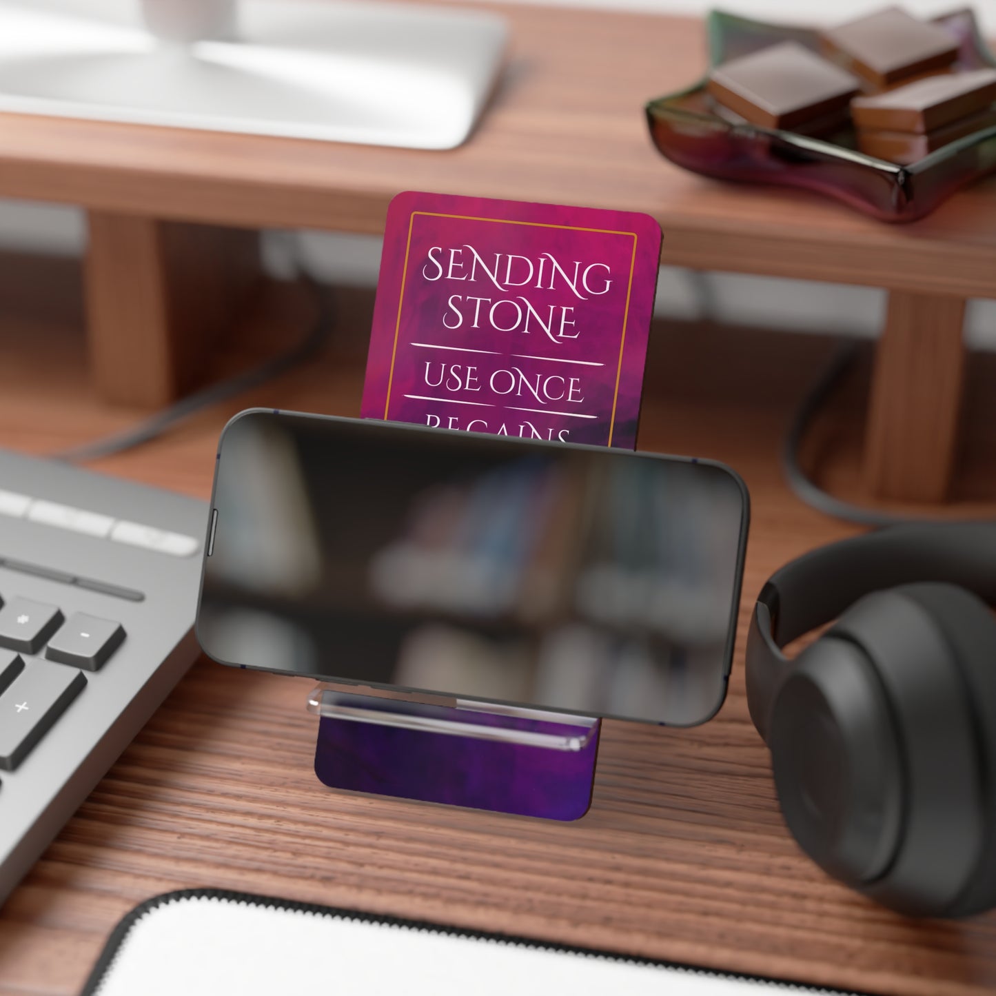 Sending Stone Smartphone Display Stand - Magic Mists