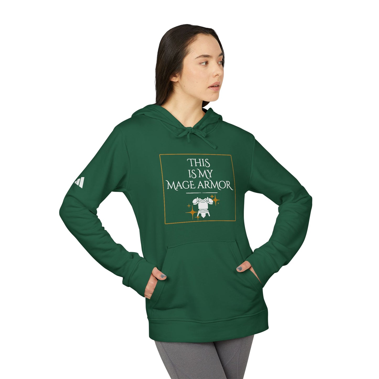 Fleece Hoodie - This is My Mage Armor