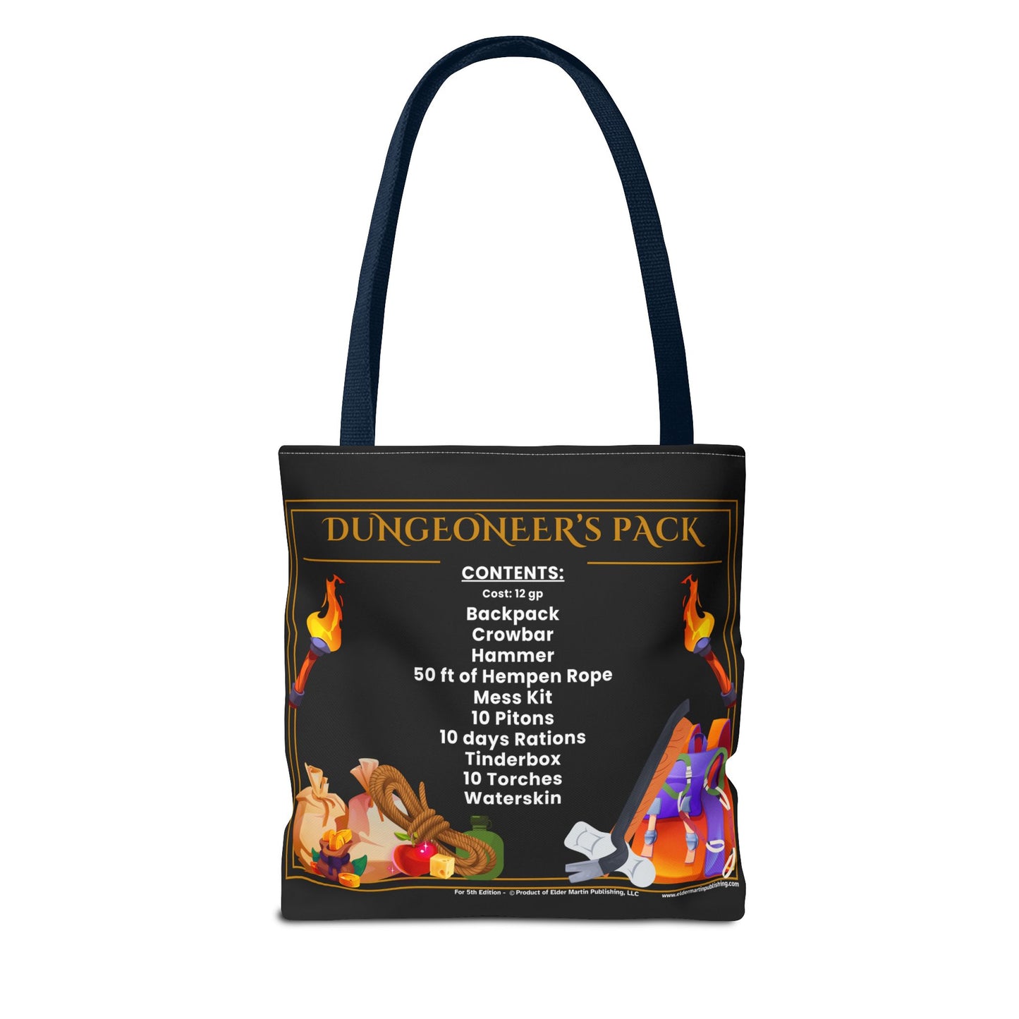 Tote Bag - Dungeoneer's Pack, 5e 2014