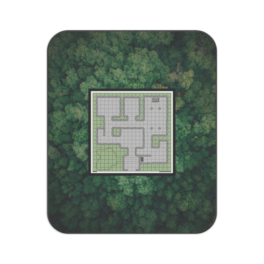 Battle Map Picnic Blanket - Dungeon