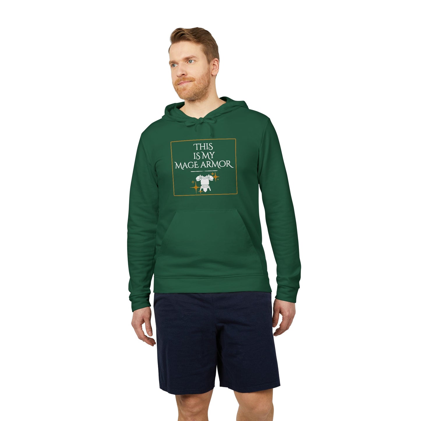 Fleece Hoodie - This is My Mage Armor