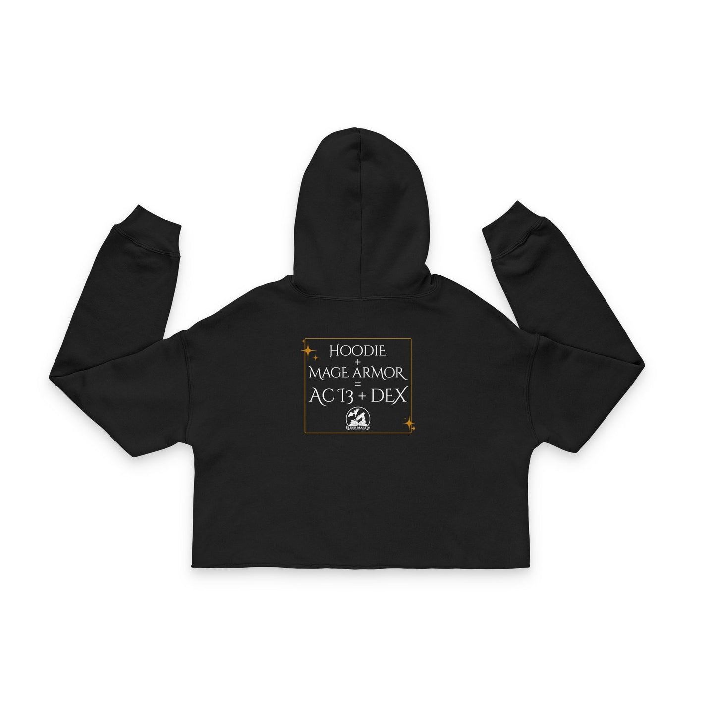 Cropped Hoodie - This is My Mage Armor