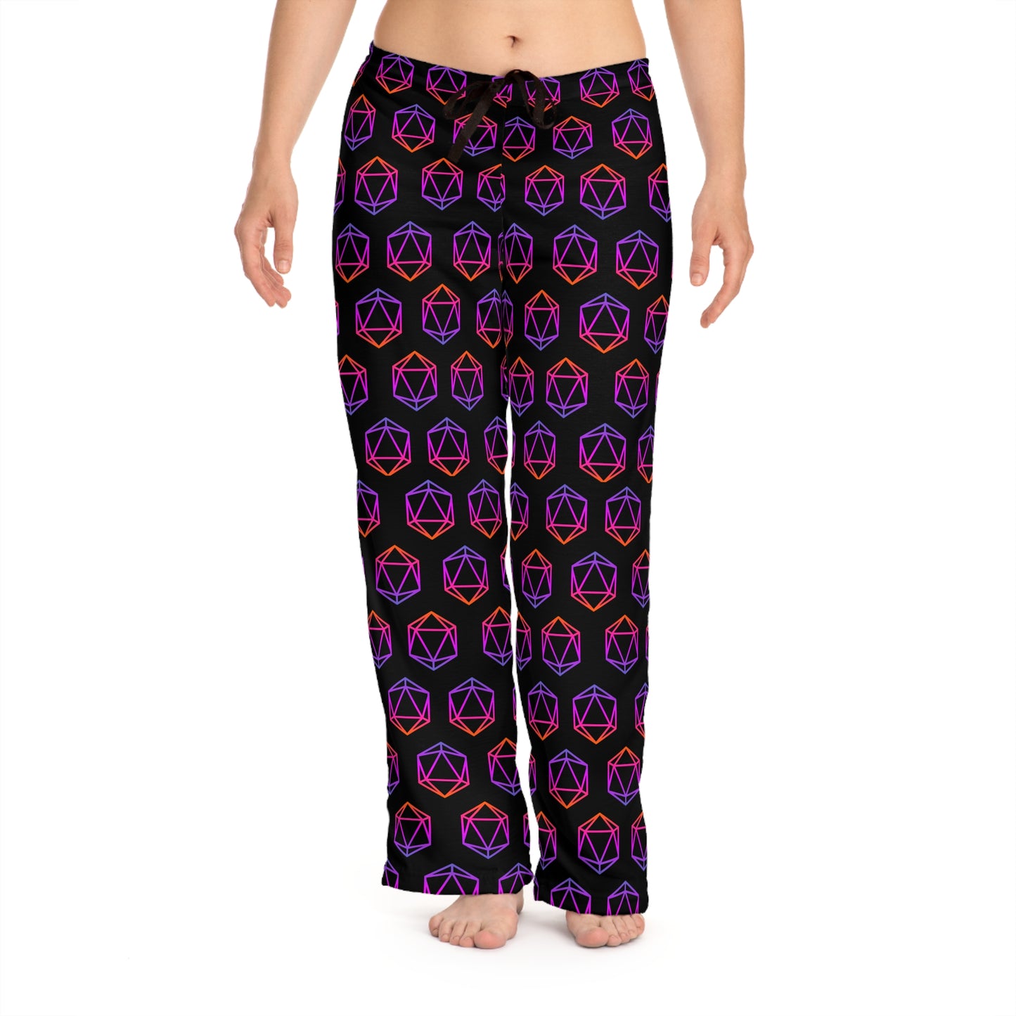 D20 Drawstring Pajama Pants, womens