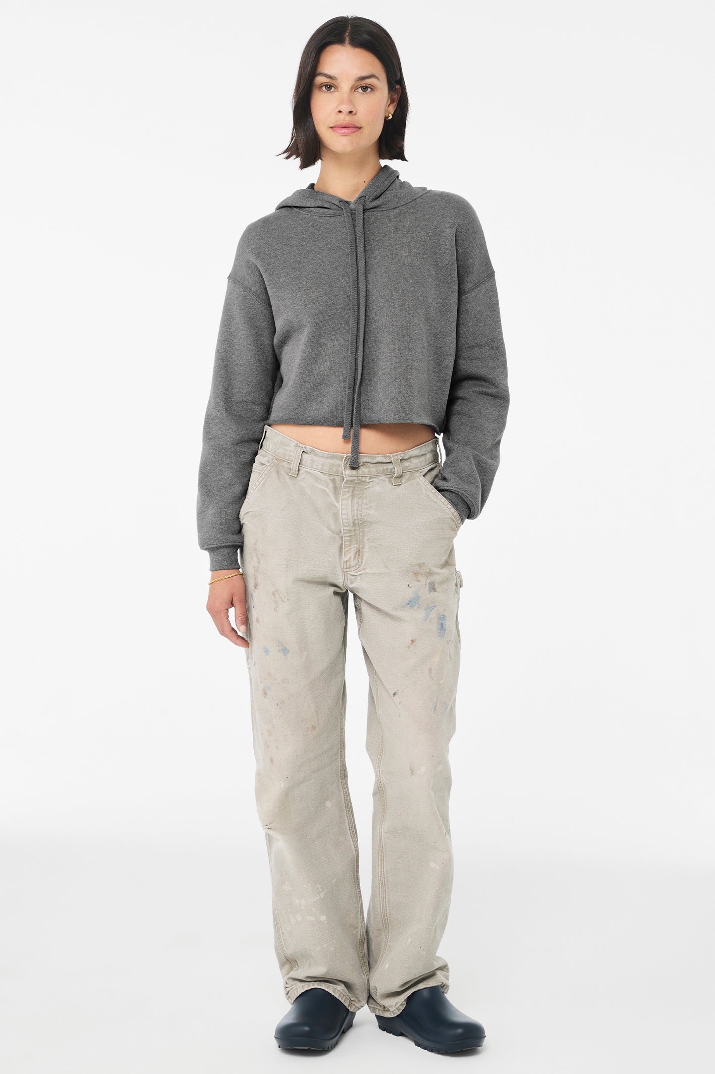 Cropped Hoodie - This is My Mage Armor