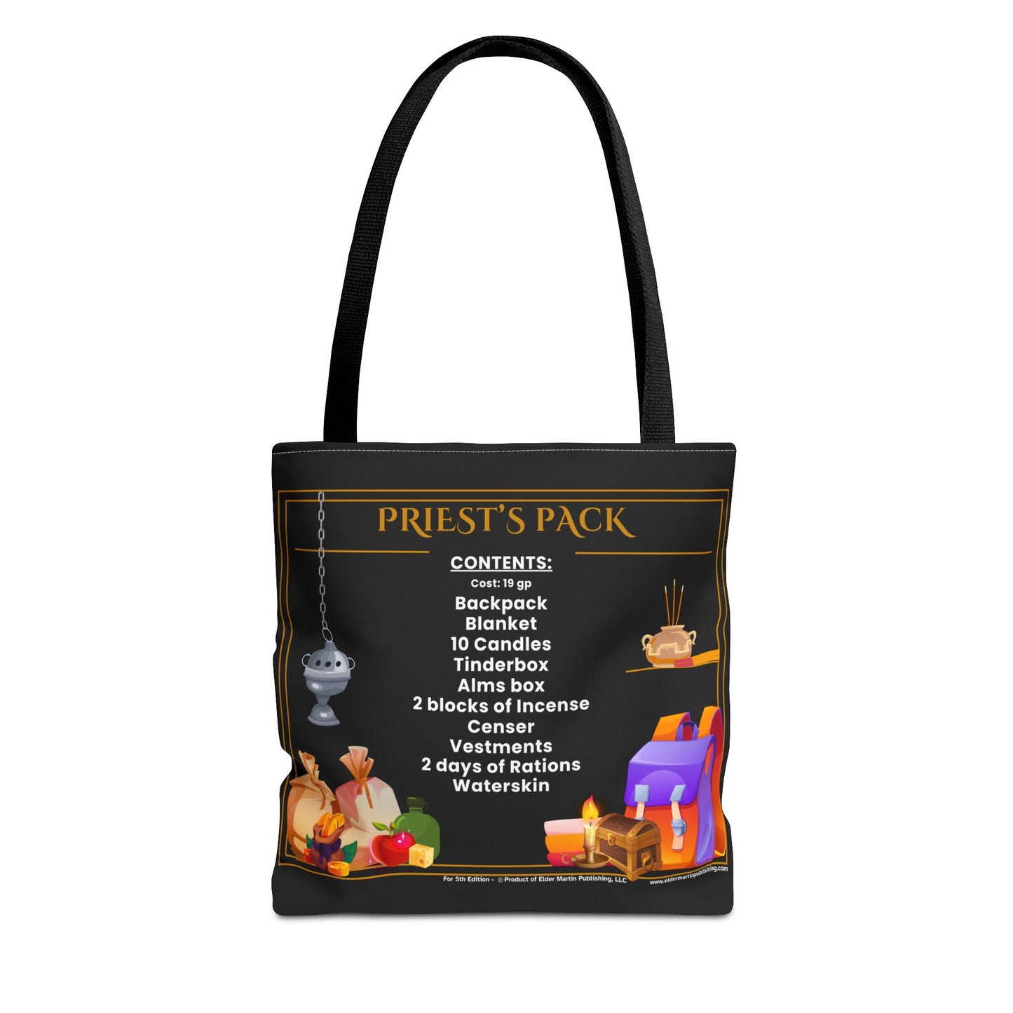 Tote Bag - Priest's Pack, 5e 2014