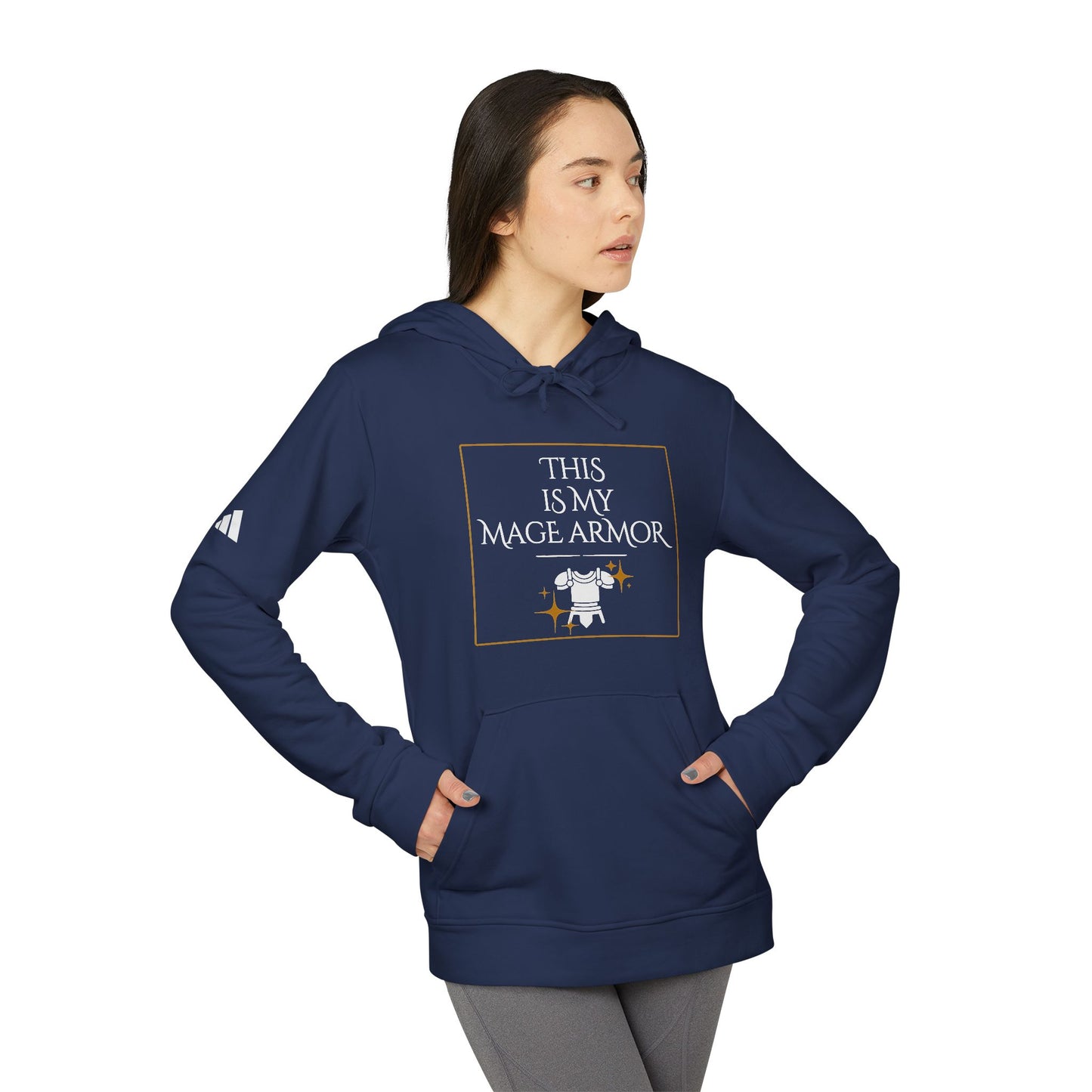 Fleece Hoodie - This is My Mage Armor