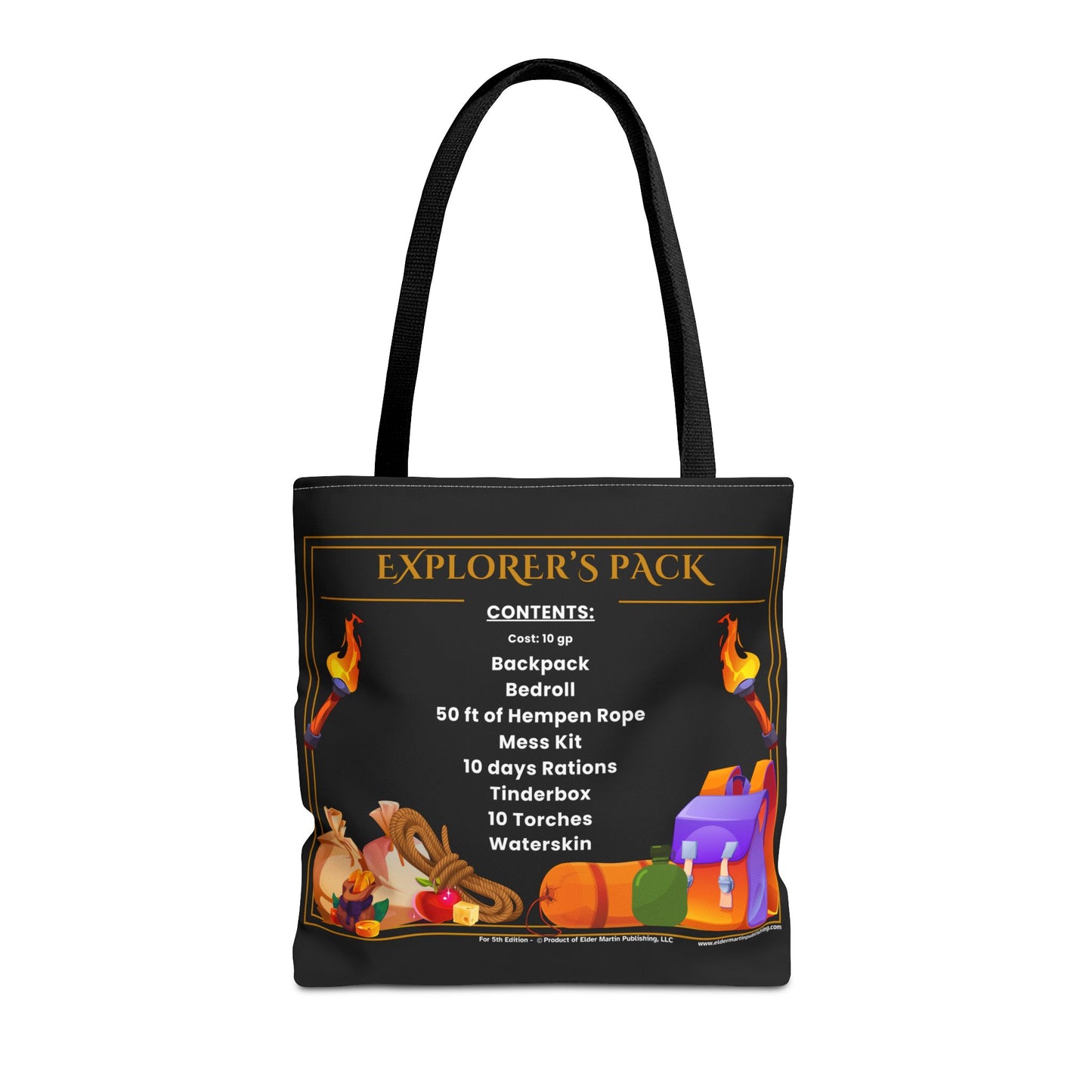 Tote Bag - Explorer's Pack, 5e 2014