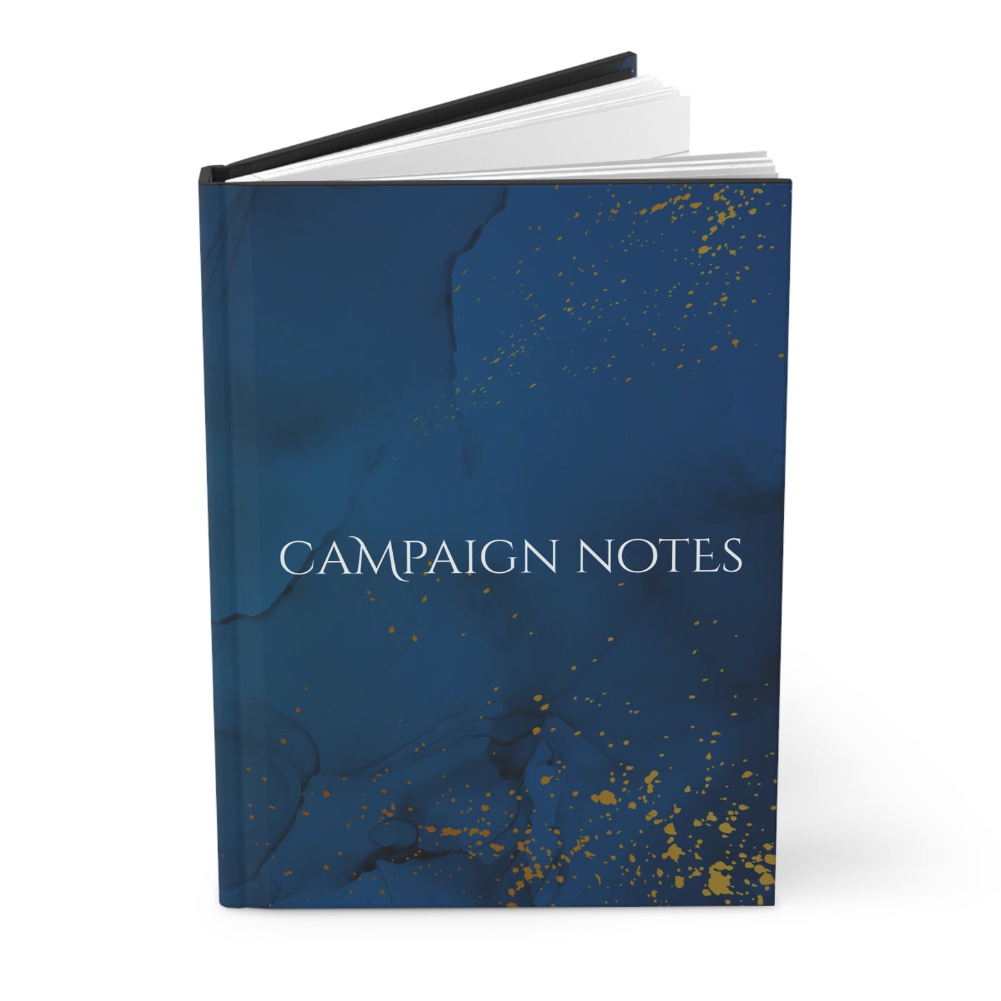 Campaign Notebook, Hardcover Journal, lined - Martial Marble