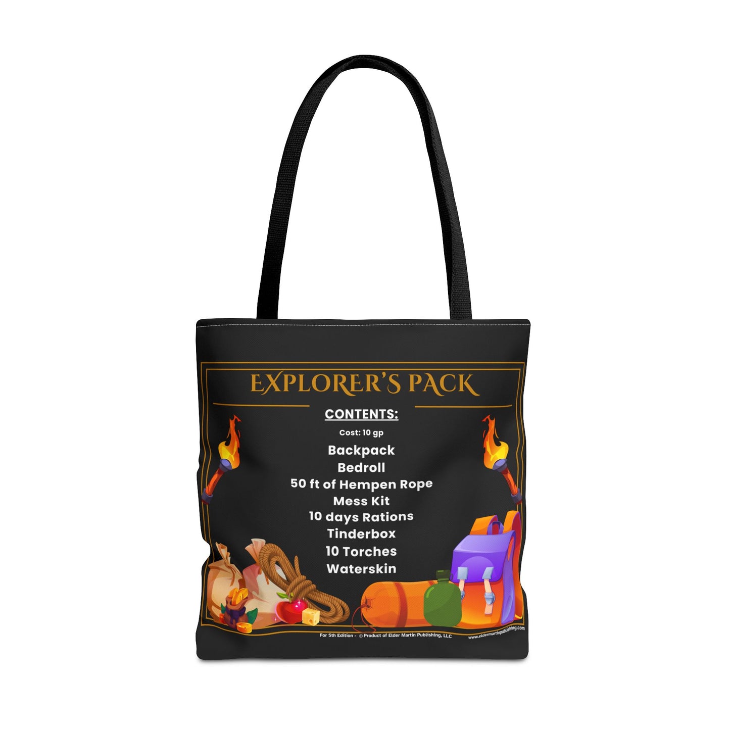 Tote Bag - Explorer's Pack, 5e 2014