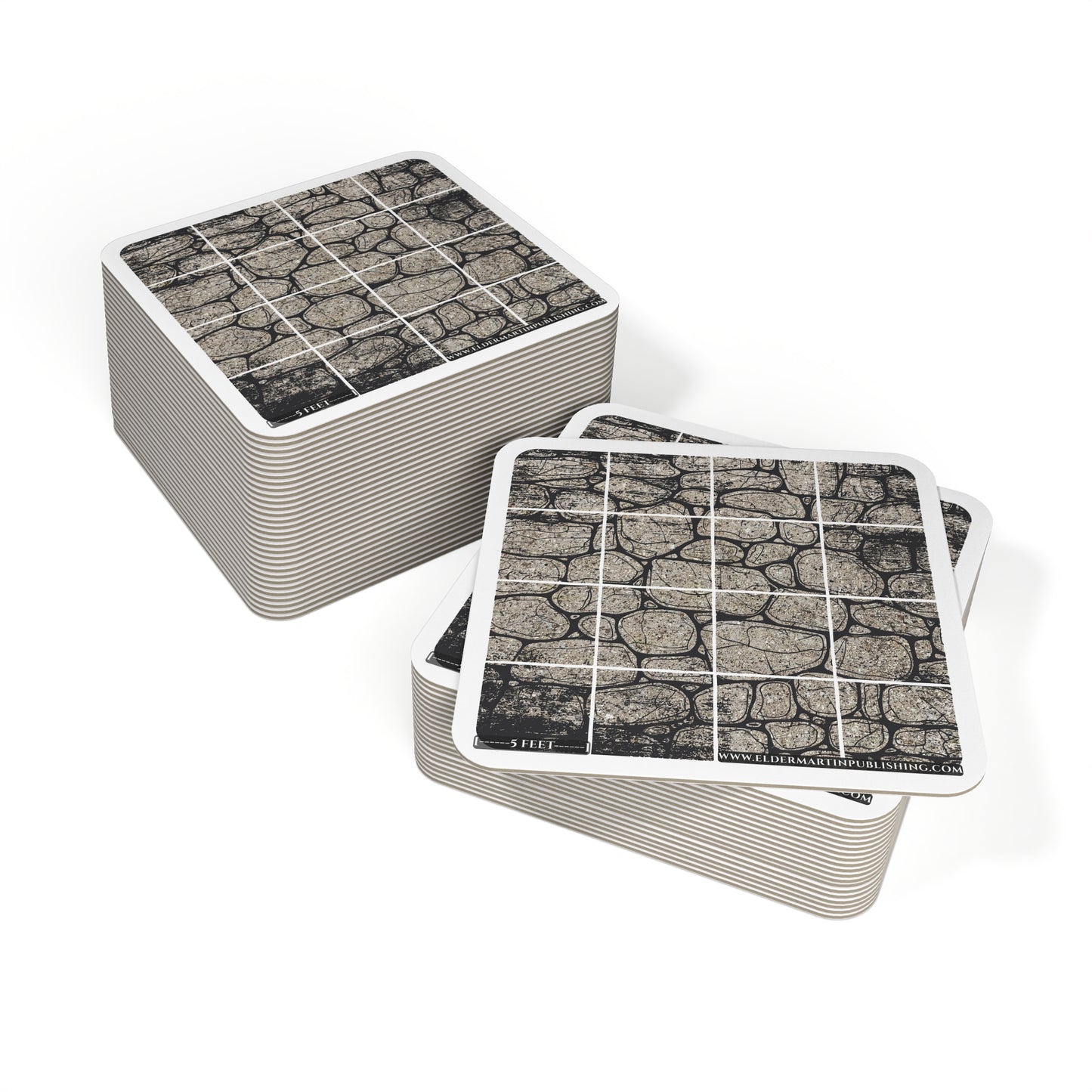 Disposable Dungeon Tiles - Set of 50/100 - Stone