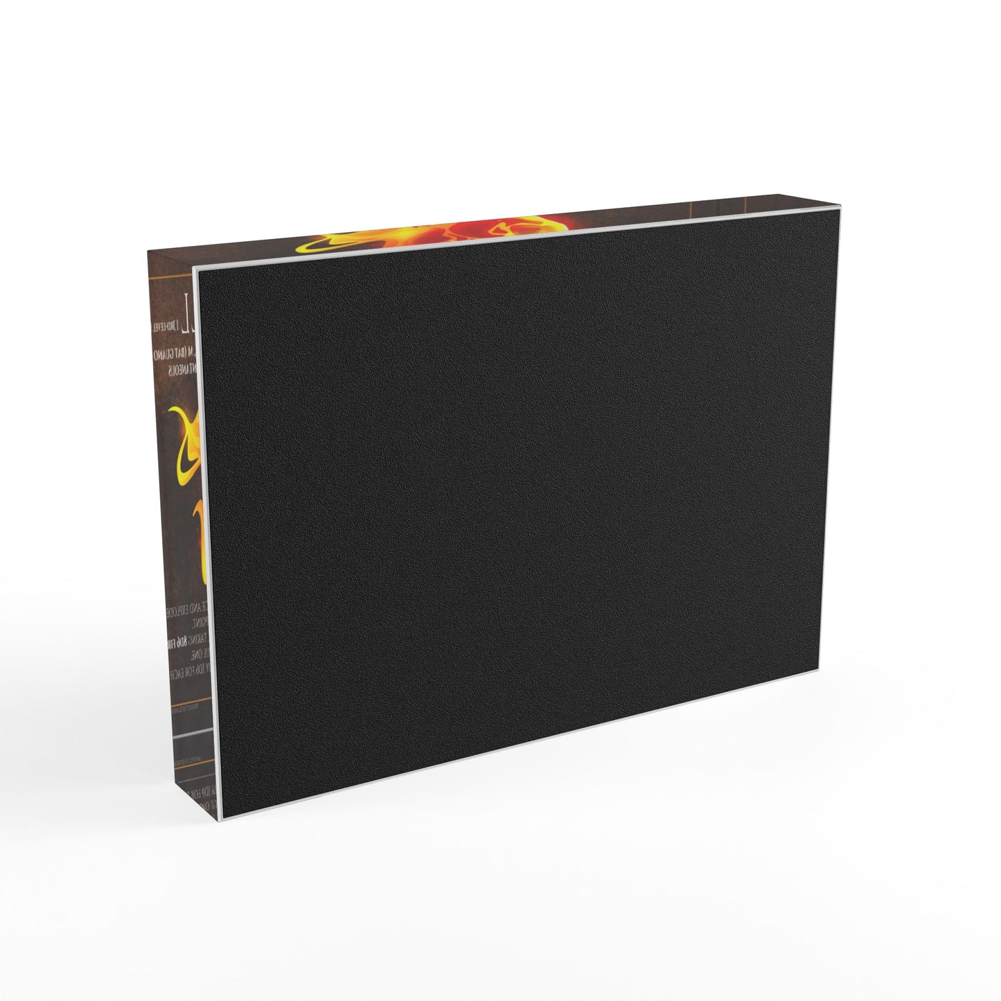 Acrylic Spell Block - FIREBALL - Crafter's Copper