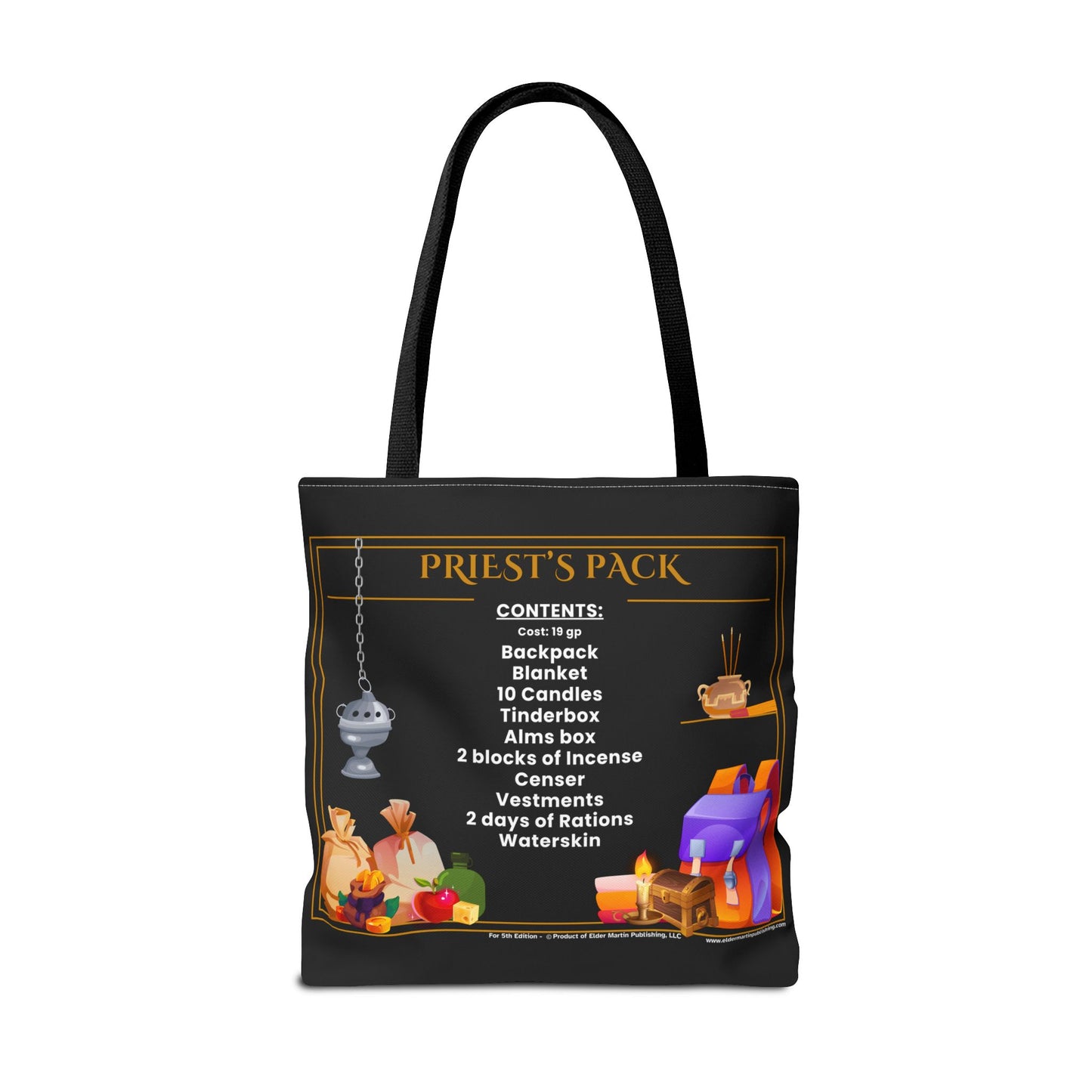 Tote Bag - Priest's Pack, 5e 2014