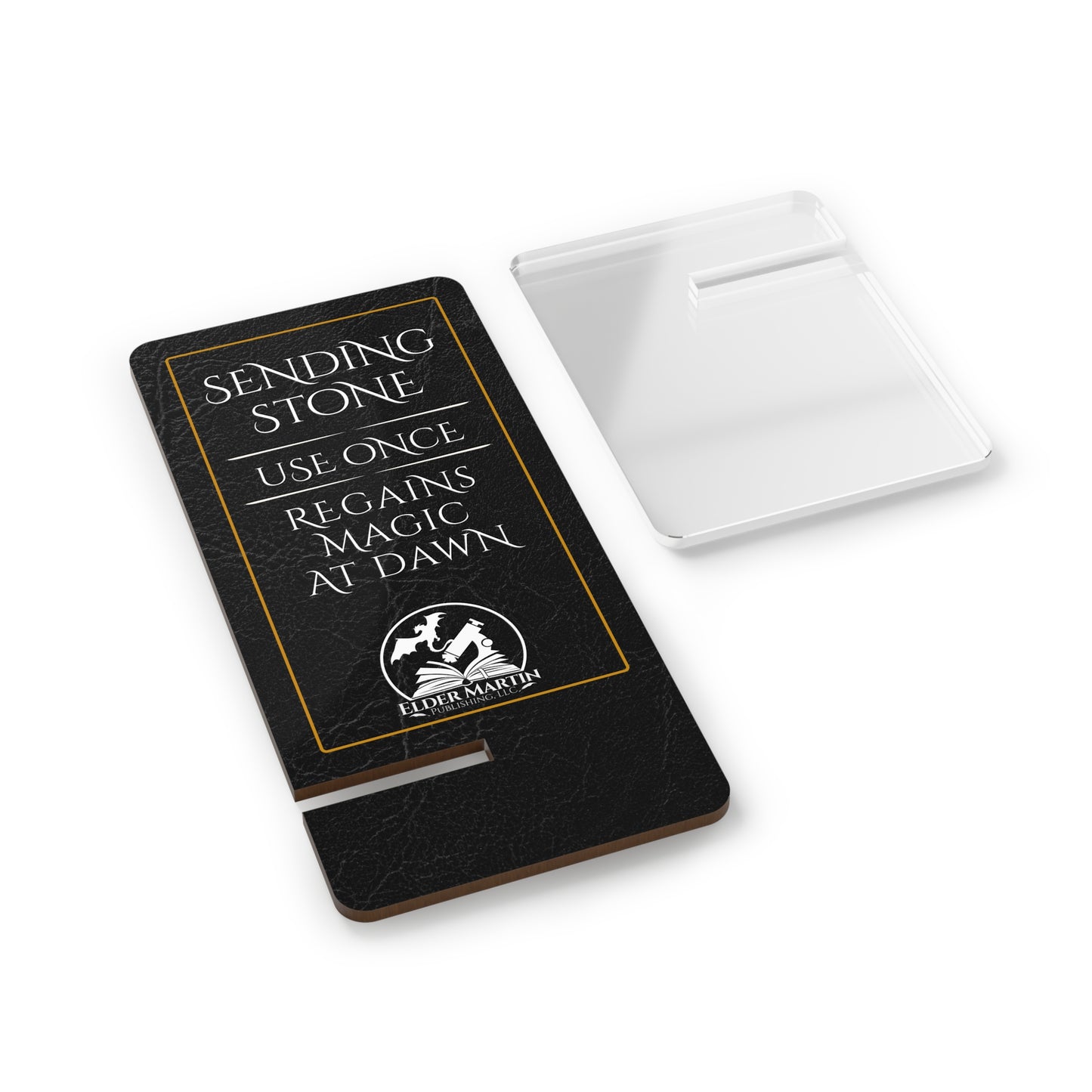 Sending Stone Smartphone Display Stand - Lurking Leather