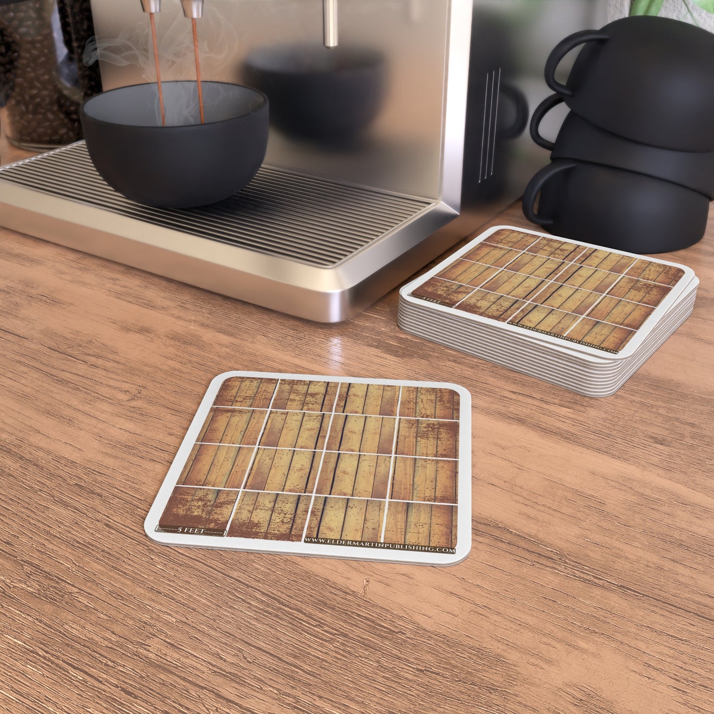 Disposable Dungeon Tiles - Set of 50/100 - Wood