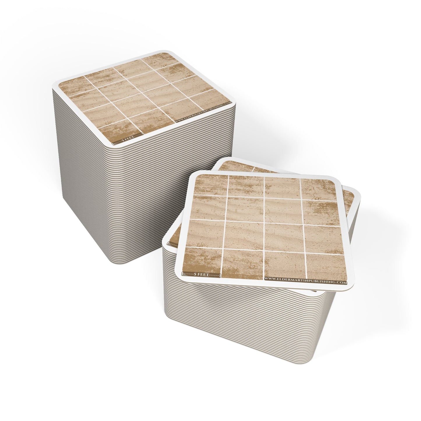 Disposable Dungeon Tiles - Set of 50/100 - Sand