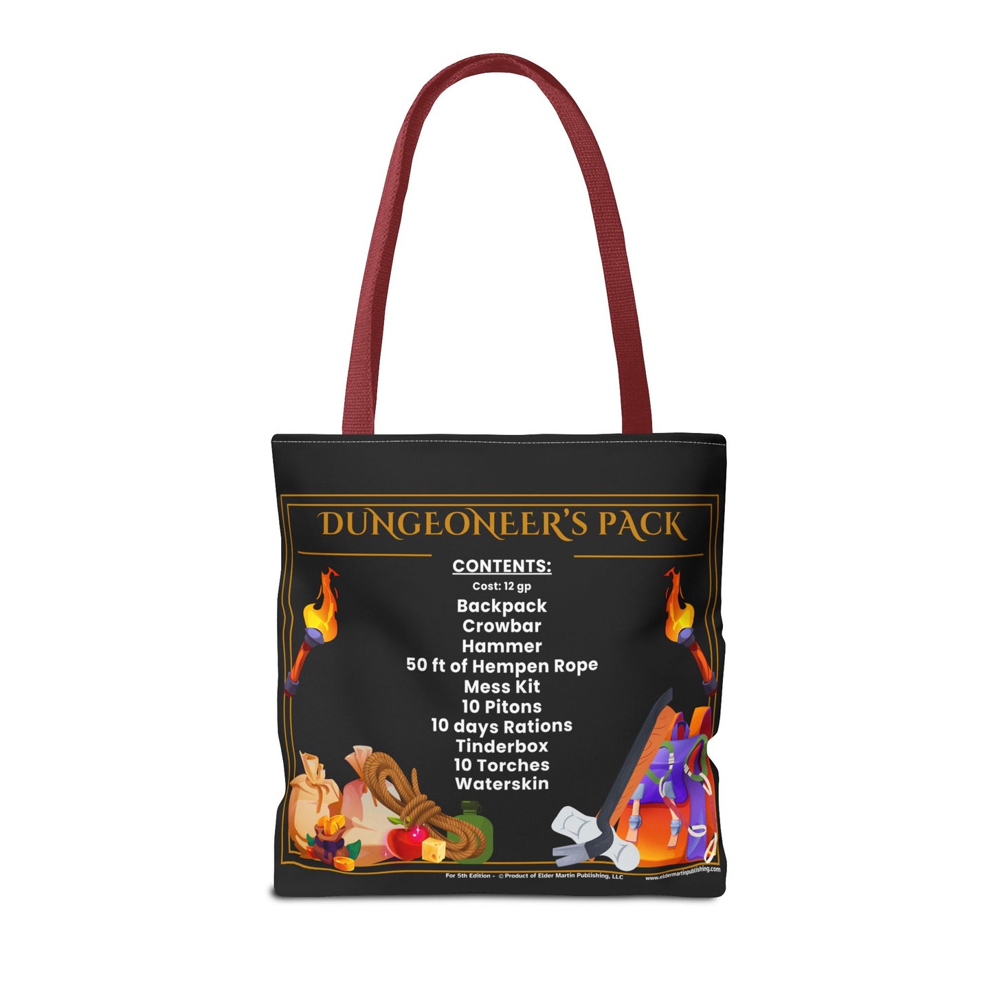 Tote Bag - Dungeoneer's Pack, 5e 2014