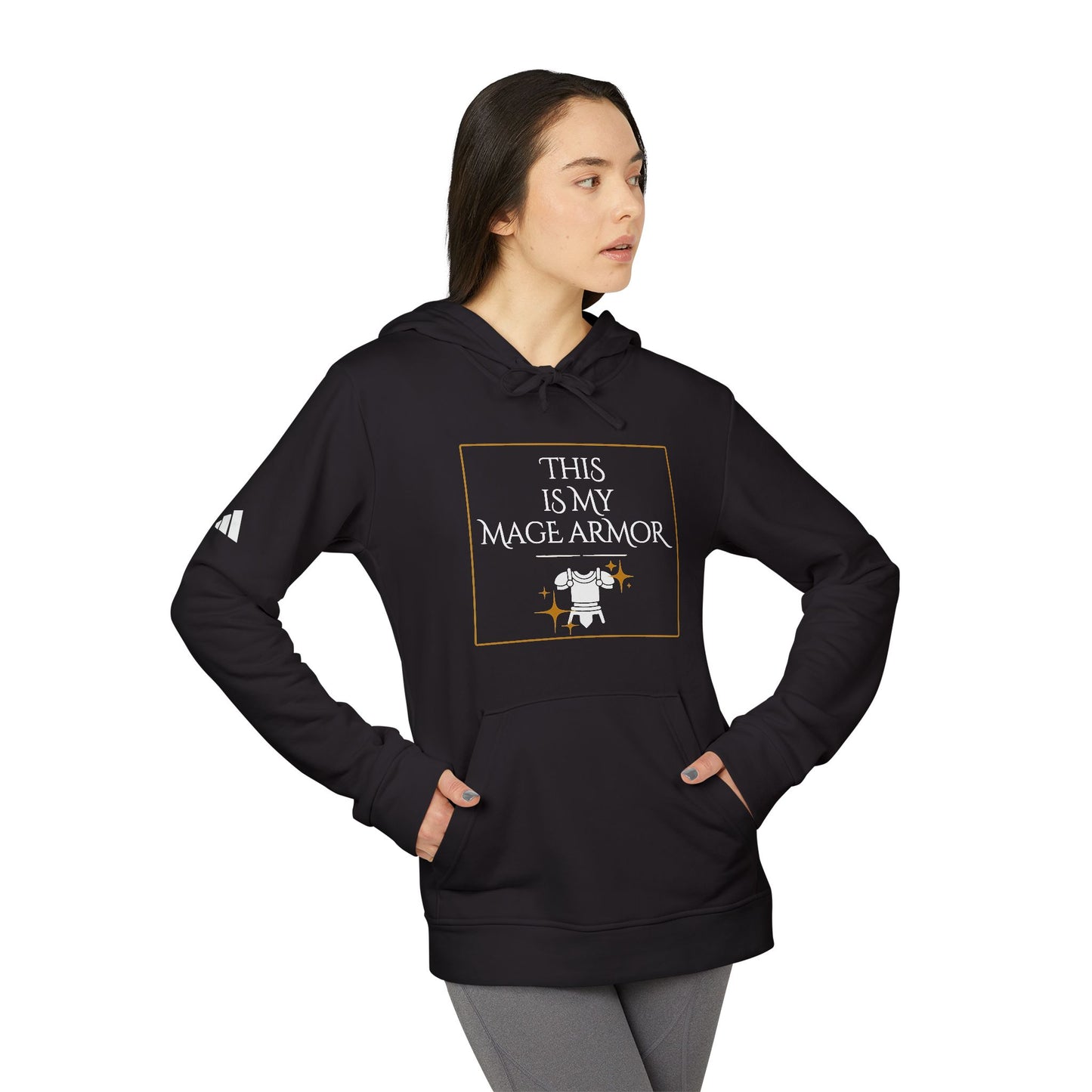 Fleece Hoodie - This is My Mage Armor
