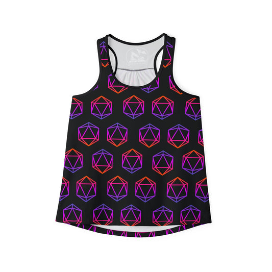 D20 Racerback Tank, womens