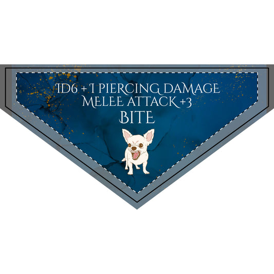 Clip-on Pet Bandana for Dogs – BITE DPS - Martial Marble