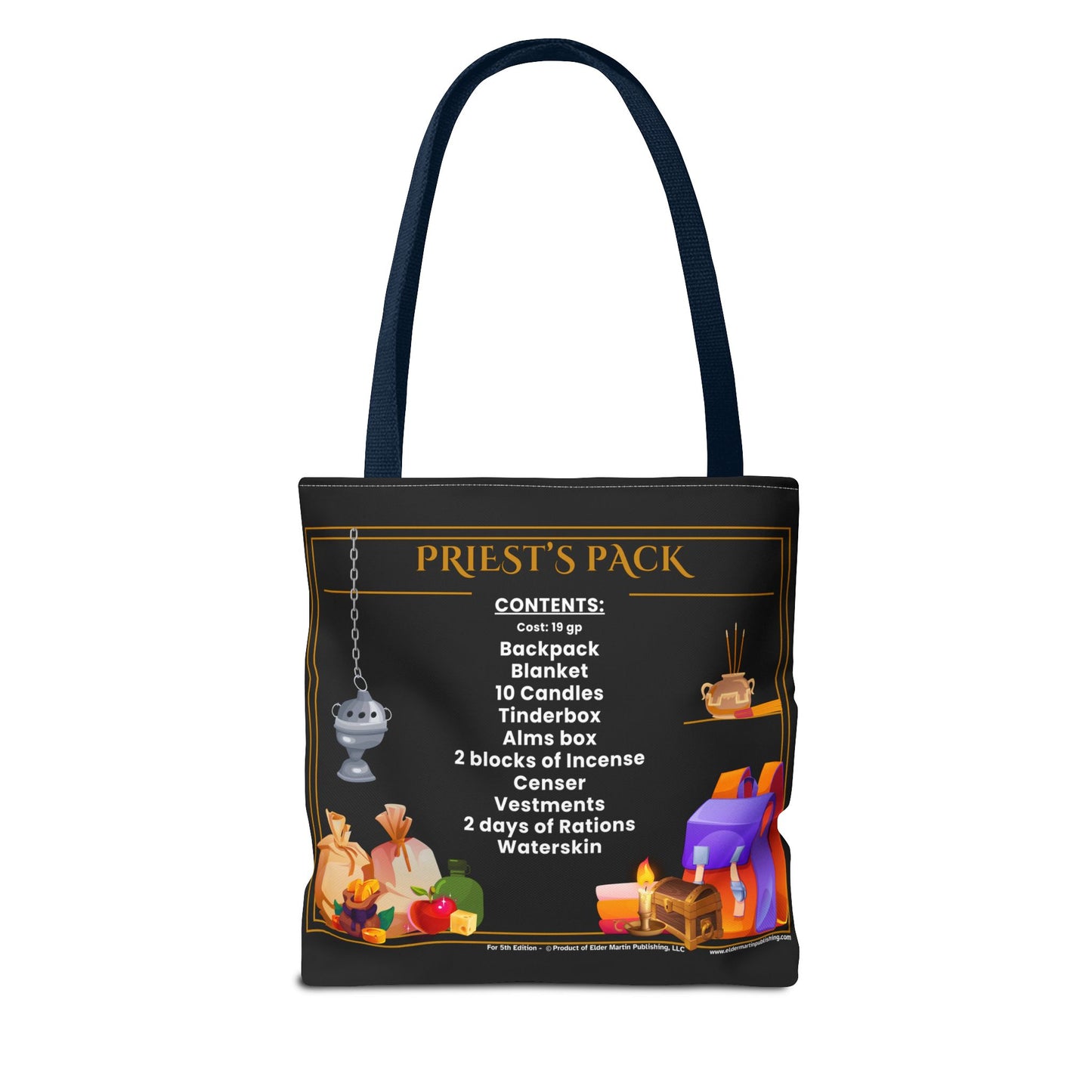Tote Bag - Priest's Pack, 5e 2014
