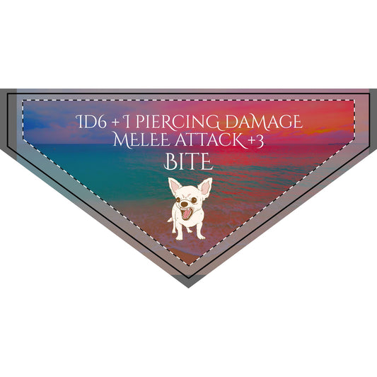 Clip-on Pet Bandana for Dogs – BITE DPS - Seaside Sunset