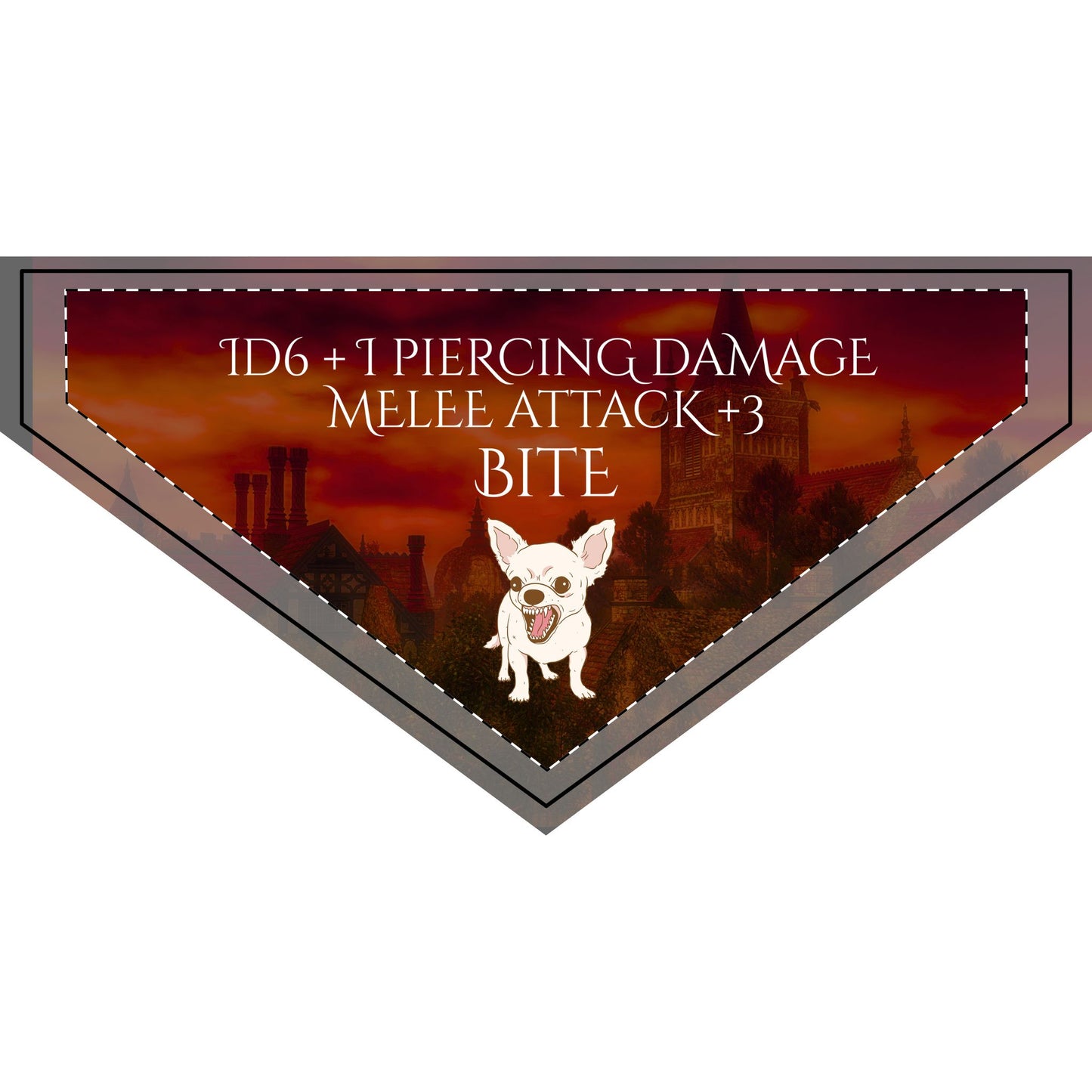 Clip-on Pet Bandana for Dogs – BITE DPS - Vampire Village