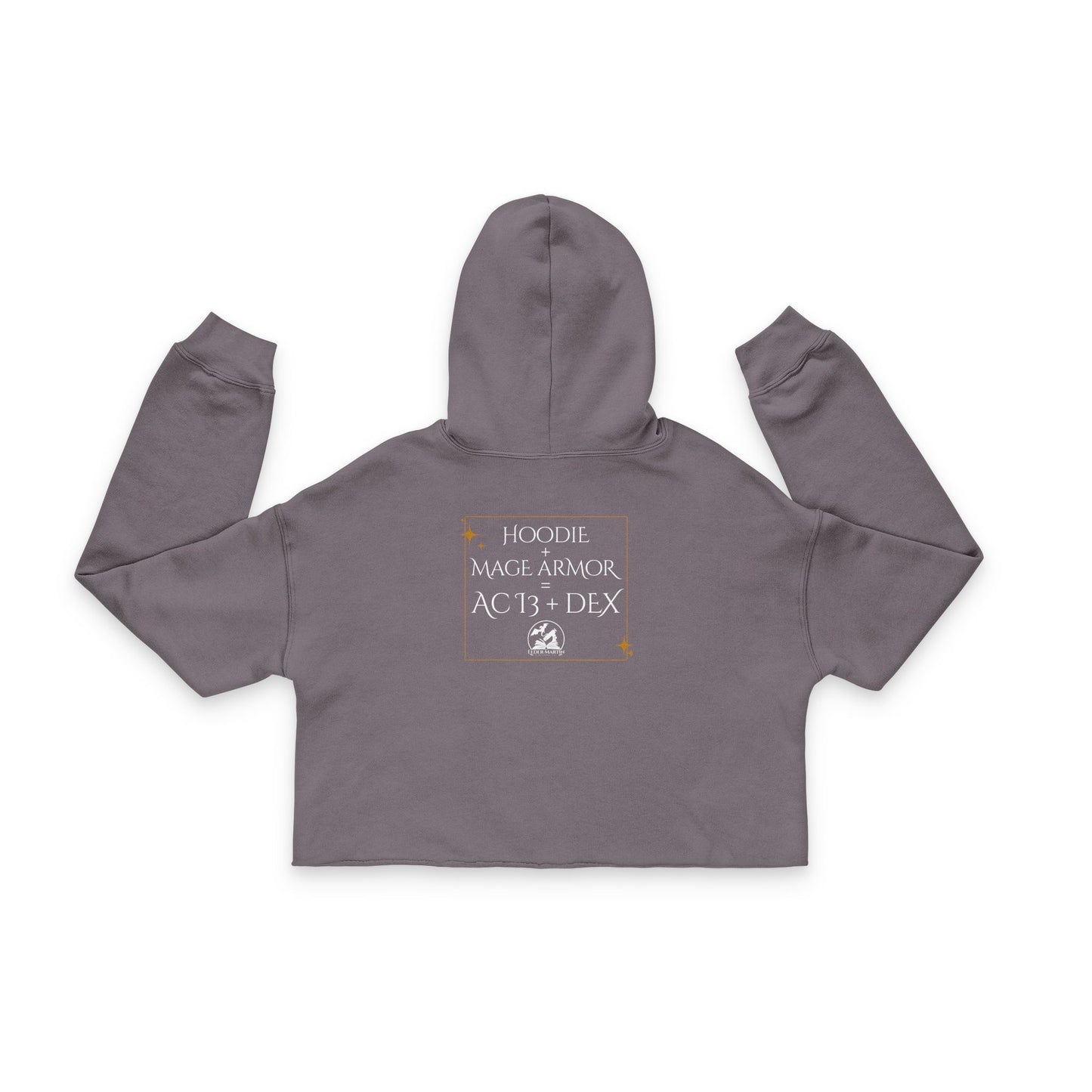 Cropped Hoodie - This is My Mage Armor
