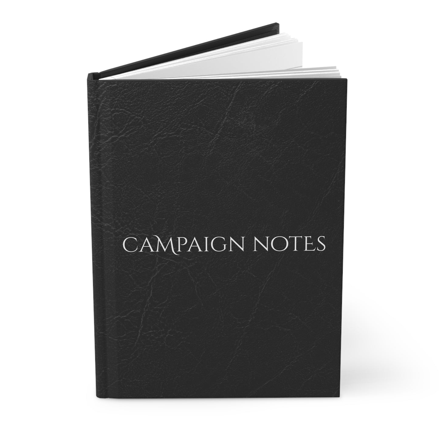Campaign Notebook, Hardcover Journal, lined - Lurking Leather