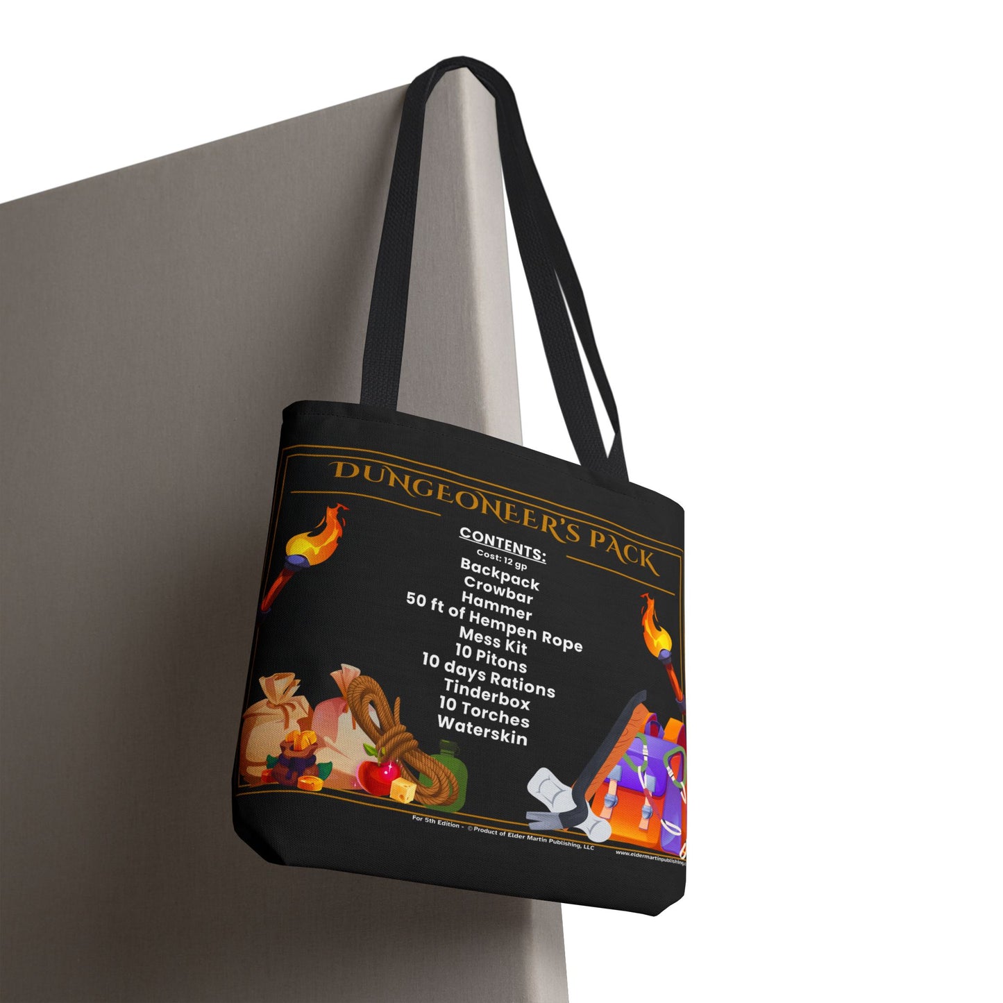 Tote Bag - Dungeoneer's Pack, 5e 2014