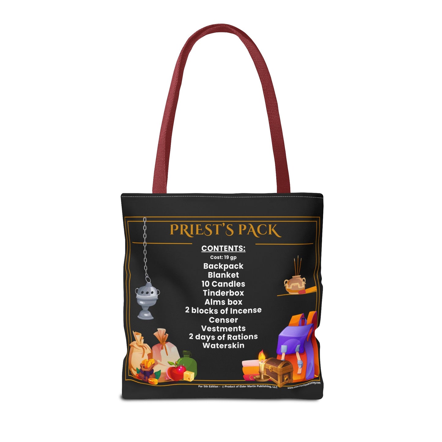Tote Bag - Priest's Pack, 5e 2014