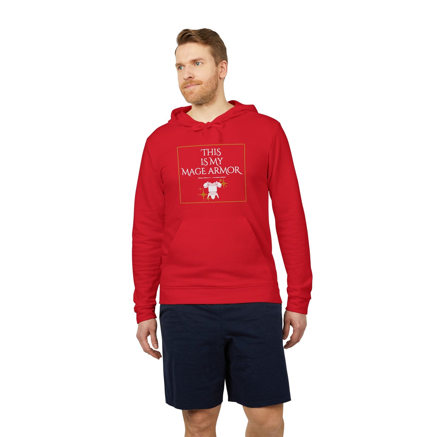 Fleece Hoodie - This is My Mage Armor