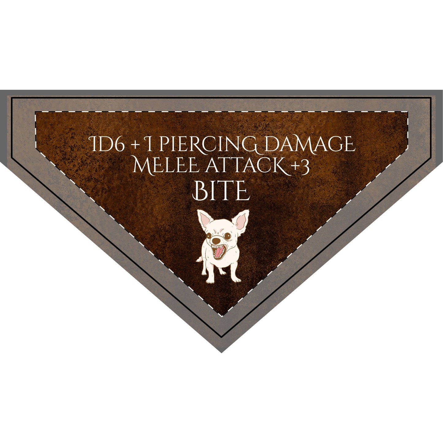 Clip-on Pet Bandana for Dogs – BITE DPS - Crafter's Copper